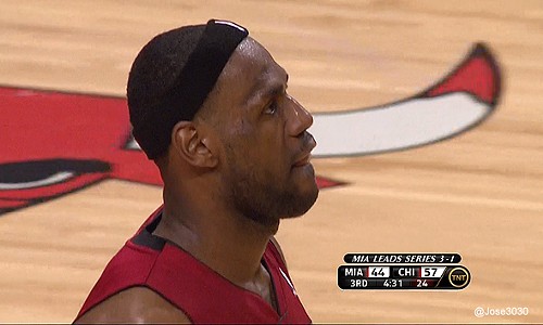 How LeBron Uses His Headband to Cover His Receding Hairline | Cleveland |  Cleveland Scene